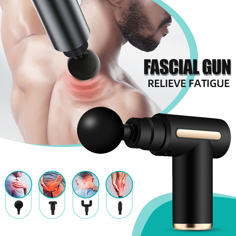 Massage Gun - Pistola de massagem elétrica portátil com