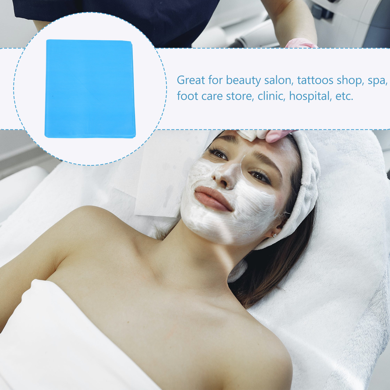 100 Toalhas Descartáveis para  - Spa Towel avaliação e preço