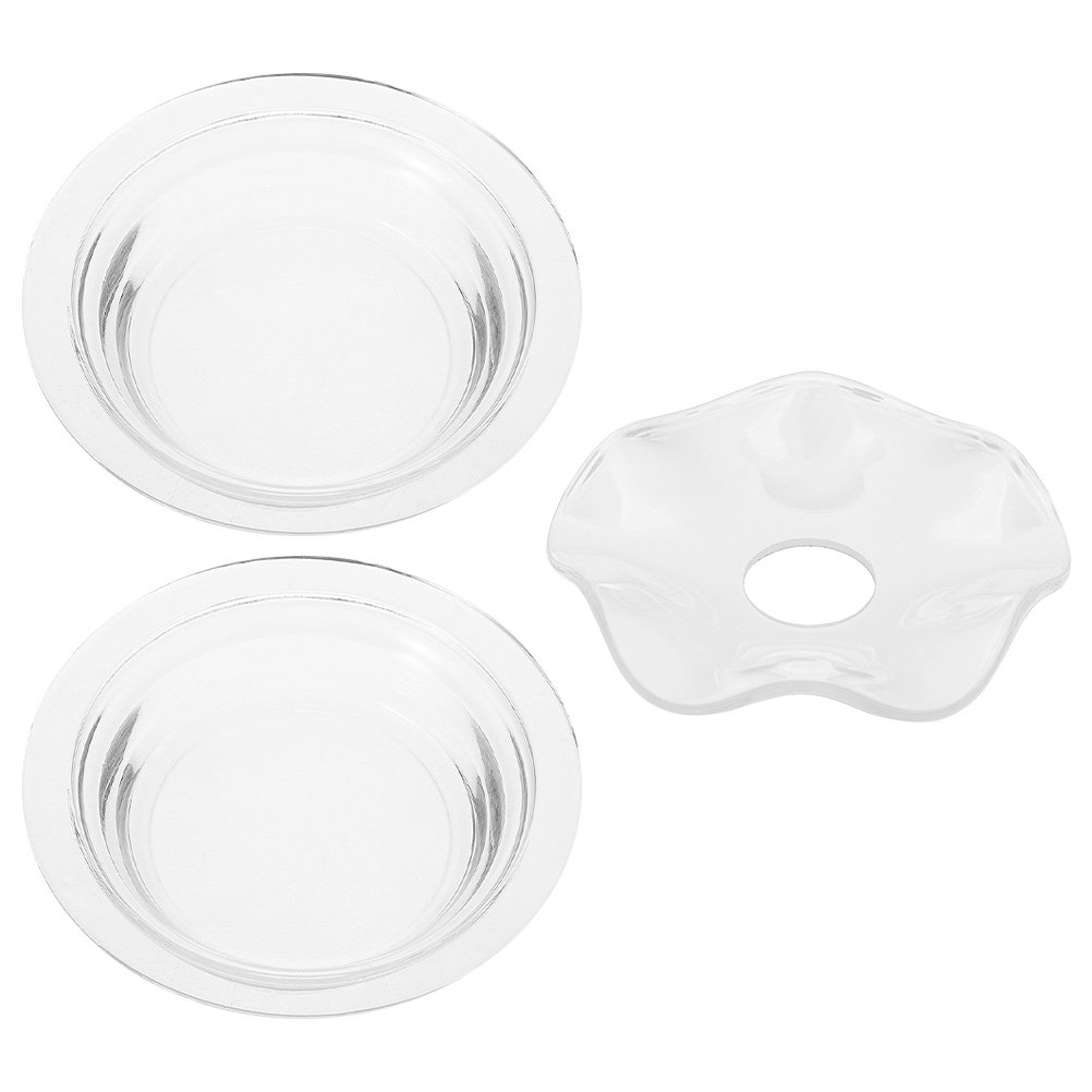 Conjunto de 3 pratos de vidro  - Aromatherapy Diffuser avaliação e preço