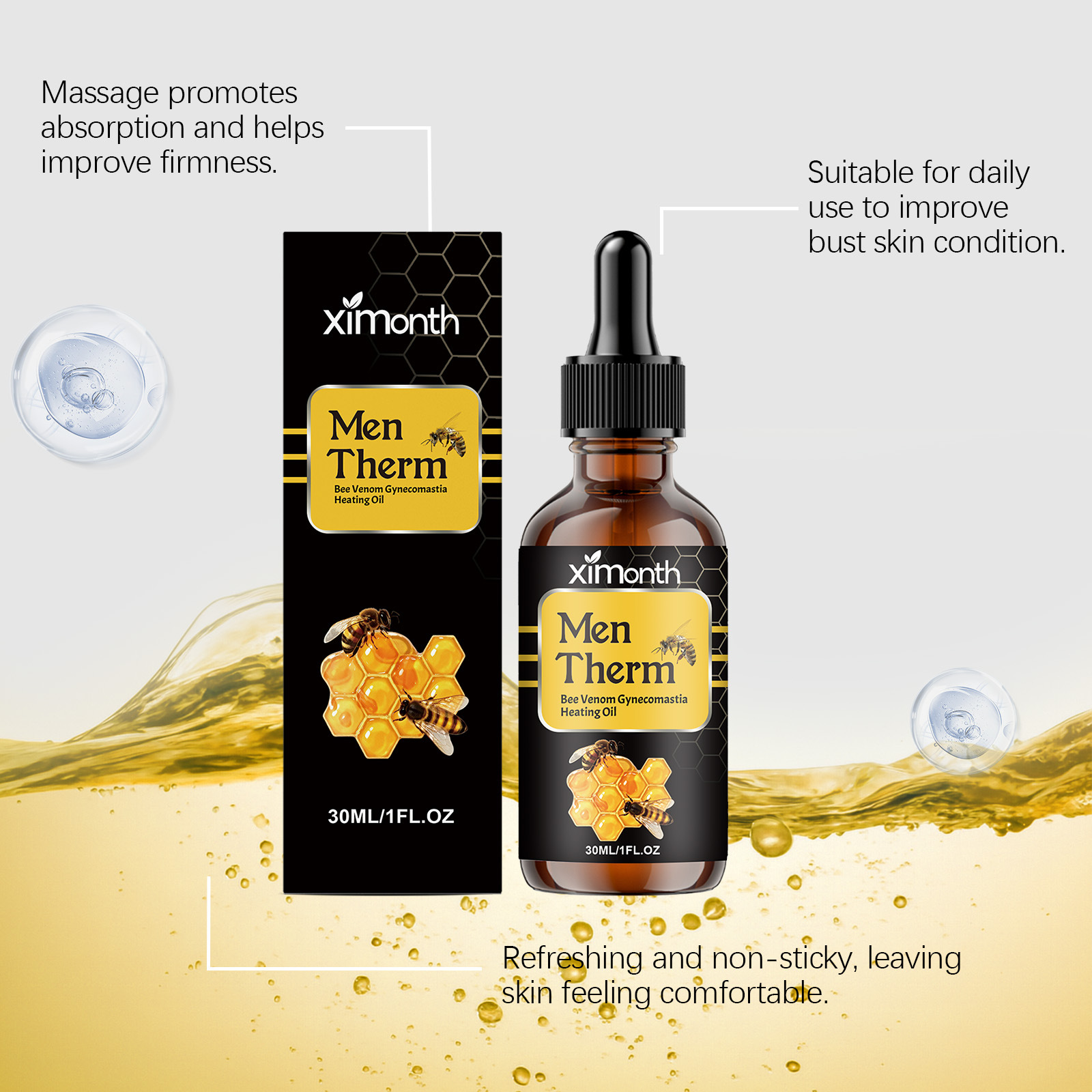 Sérum modelador para o peito m - Body Oil avaliação e preço