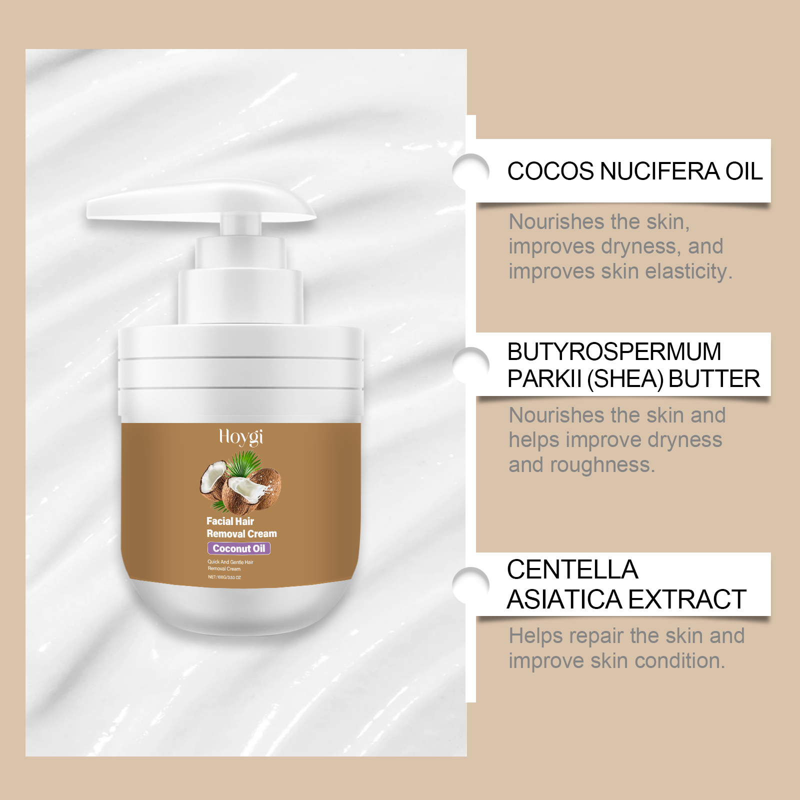 Creme depilatório de coco para - Body Oil avaliação e preço