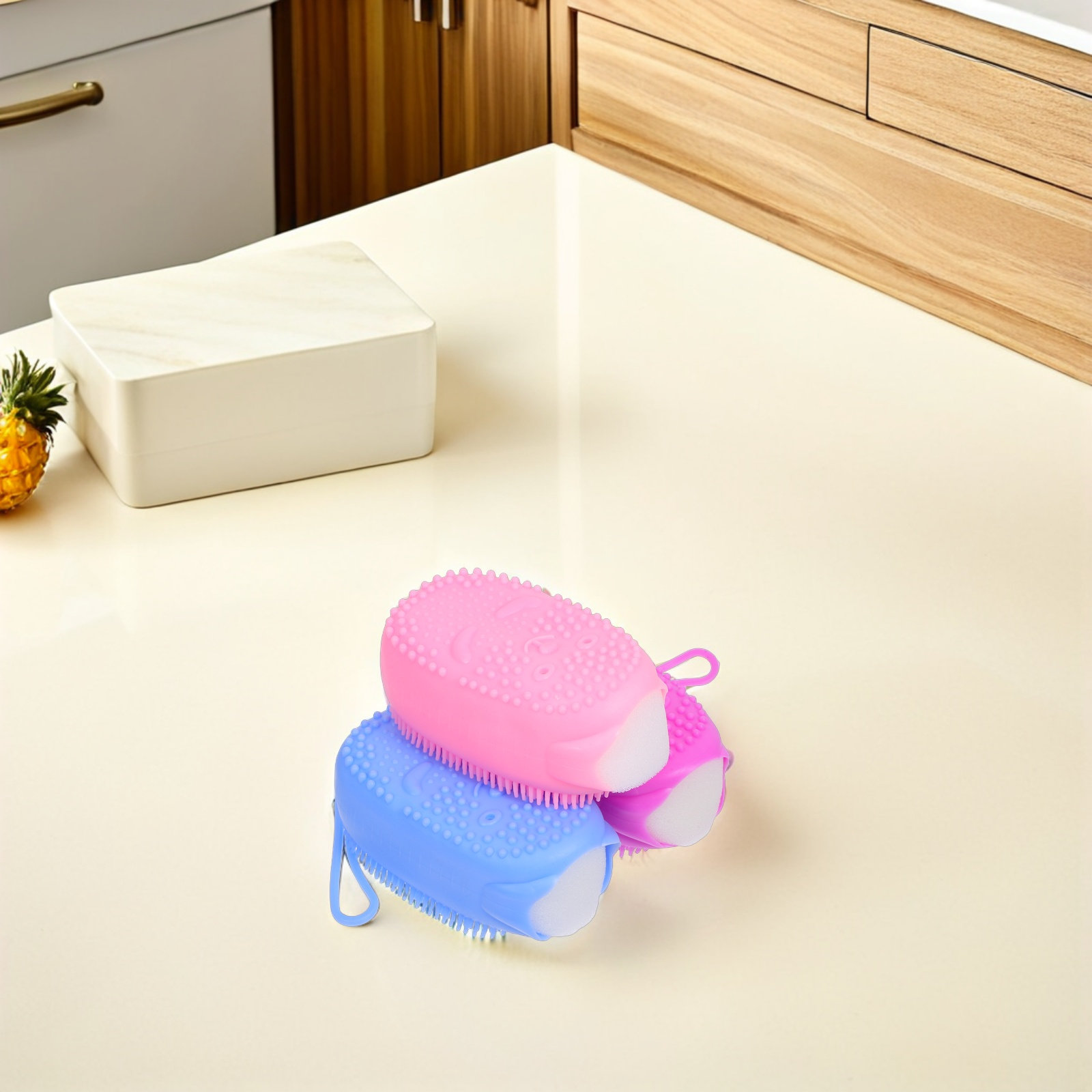 3 unidades de escova de silico - Body Brush avaliação e preço