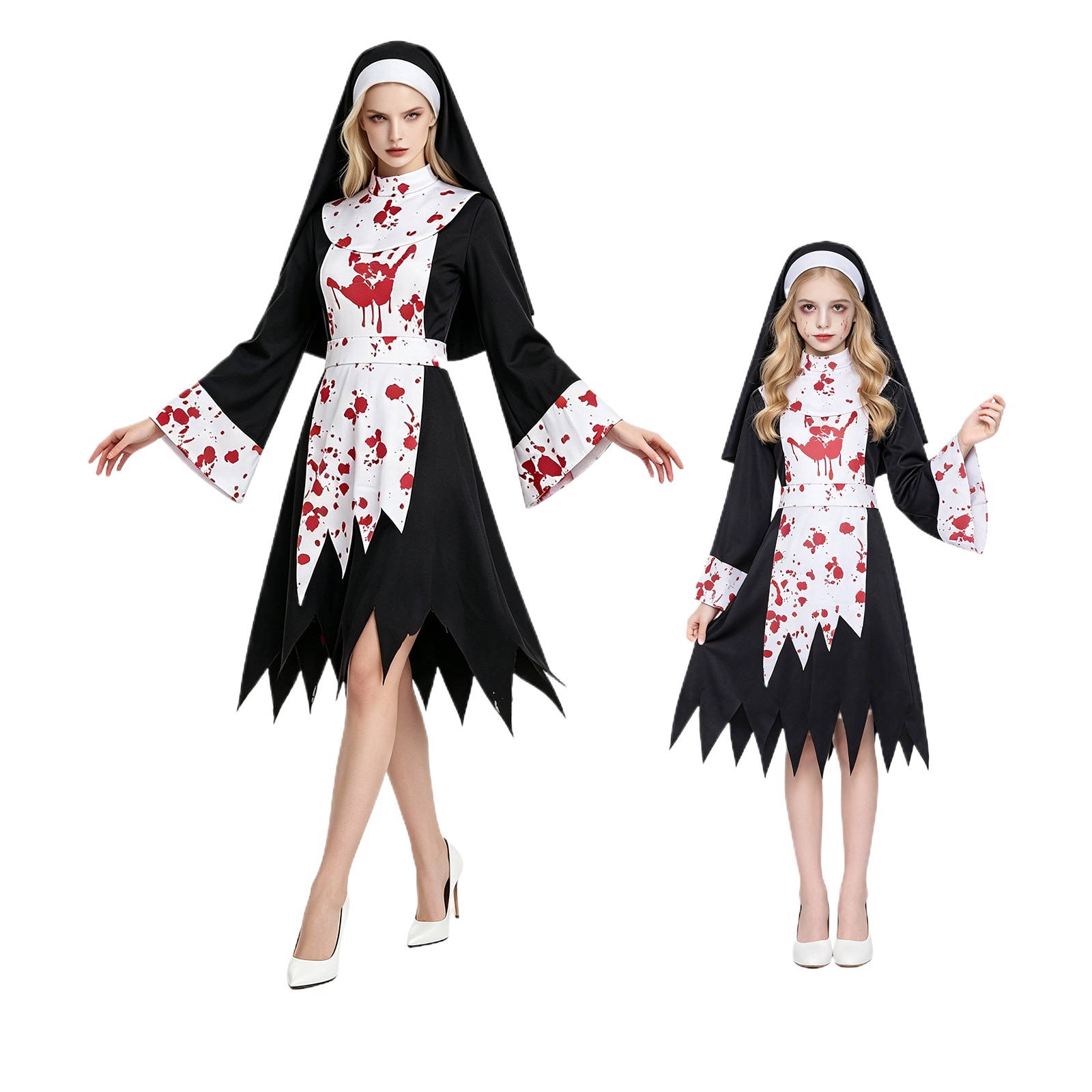 Fantasia de Freira Assustadora - Bathrobe avaliação e preço