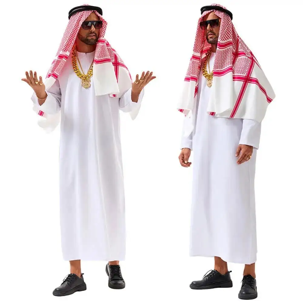 Traje Árabe de Dubai, Cosplay  - Bathrobe avaliação e preço