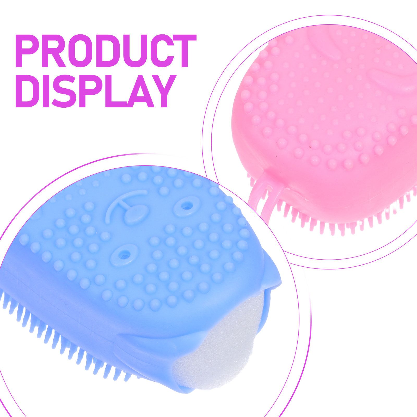 3 unidades de esponja de silic - Body Brush avaliação e preço